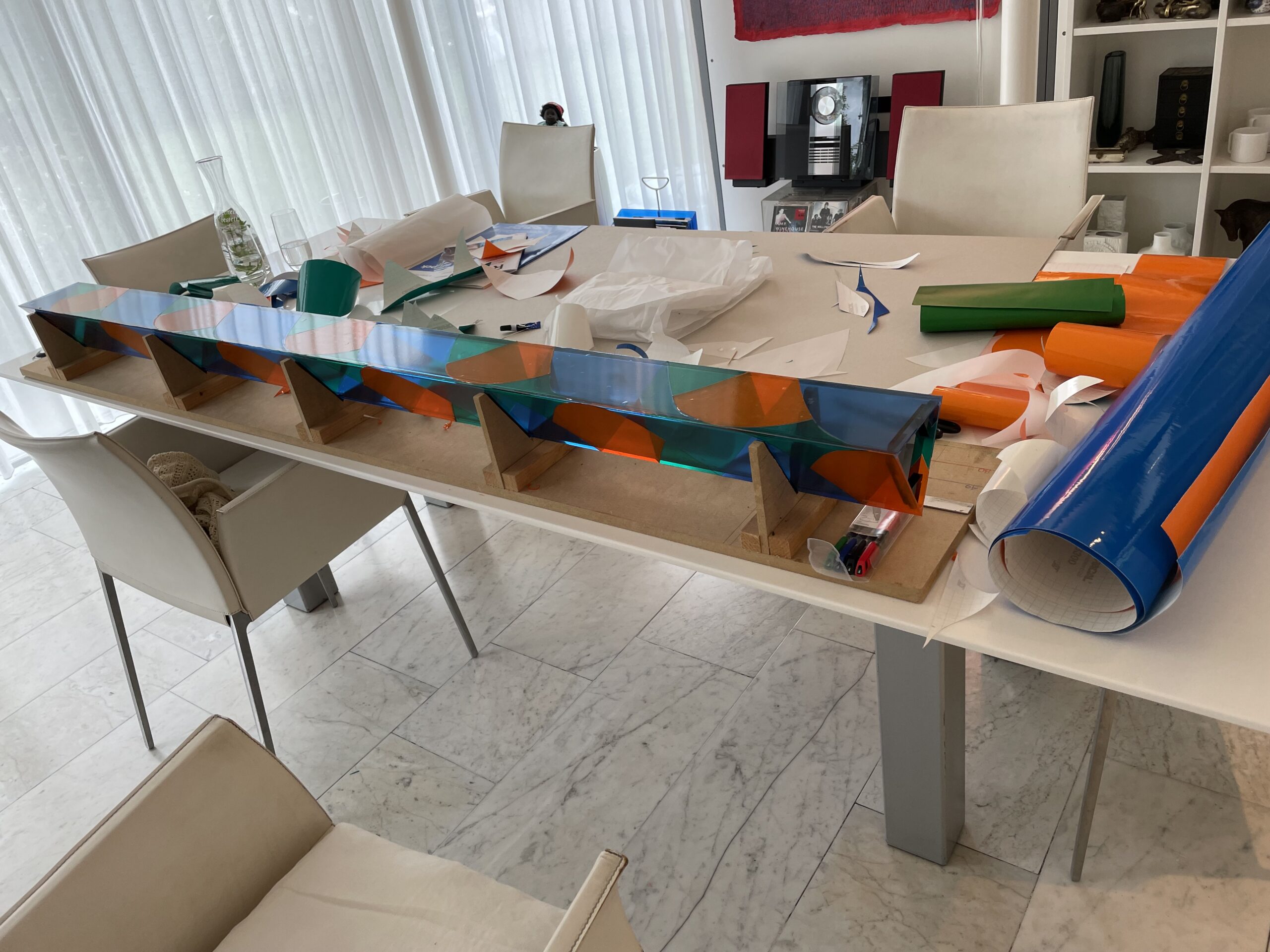 Workshop 2024 bei Christina Suter und Juliette Kaltenrieder Farag - Vollendung des Prismas von Sigfried Schertenleib